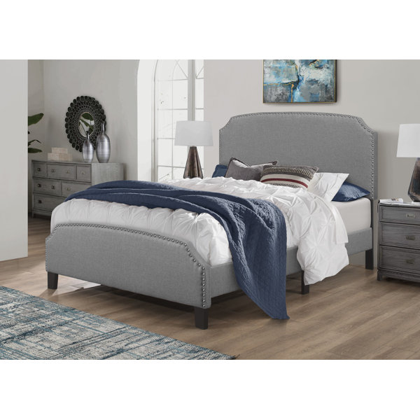 Rotz upholstered platform deals bed